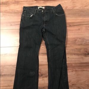 levi’s 527 blue jeans